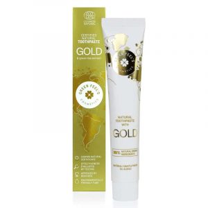 Natural Toothpaste with Gold & Green Tea Extract- 75 ml