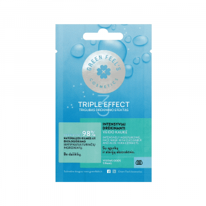 Intensively Moisturizing Face Mask With Cucumber & Almond oil 10 ml