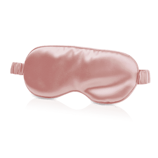 Mulberry Pure Silk Eye Sleeping Mask Pink 22 MOMMIES