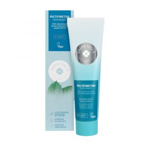 Multifunctional Toothpaste with Natural Basil Extract and Essential Peppermint Oil 100 ml