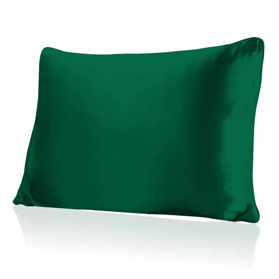 Mulberry Pure Silk Pillow Case - Emerald color 22 mommies