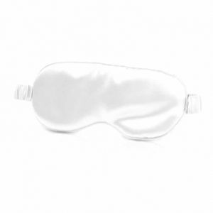 Mulberry Pure Silk Eye Sleeping Mask White Color 22 mommies